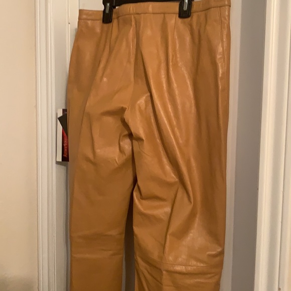 100% Leather Pants! (Tan) - Picture 8 of 10
